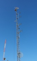 Tower in the riverside area
